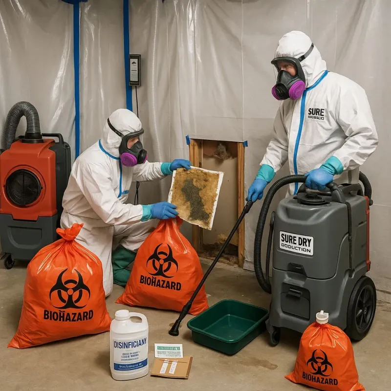 Contaminated Water Handling Protocols process in Hanson County, SD